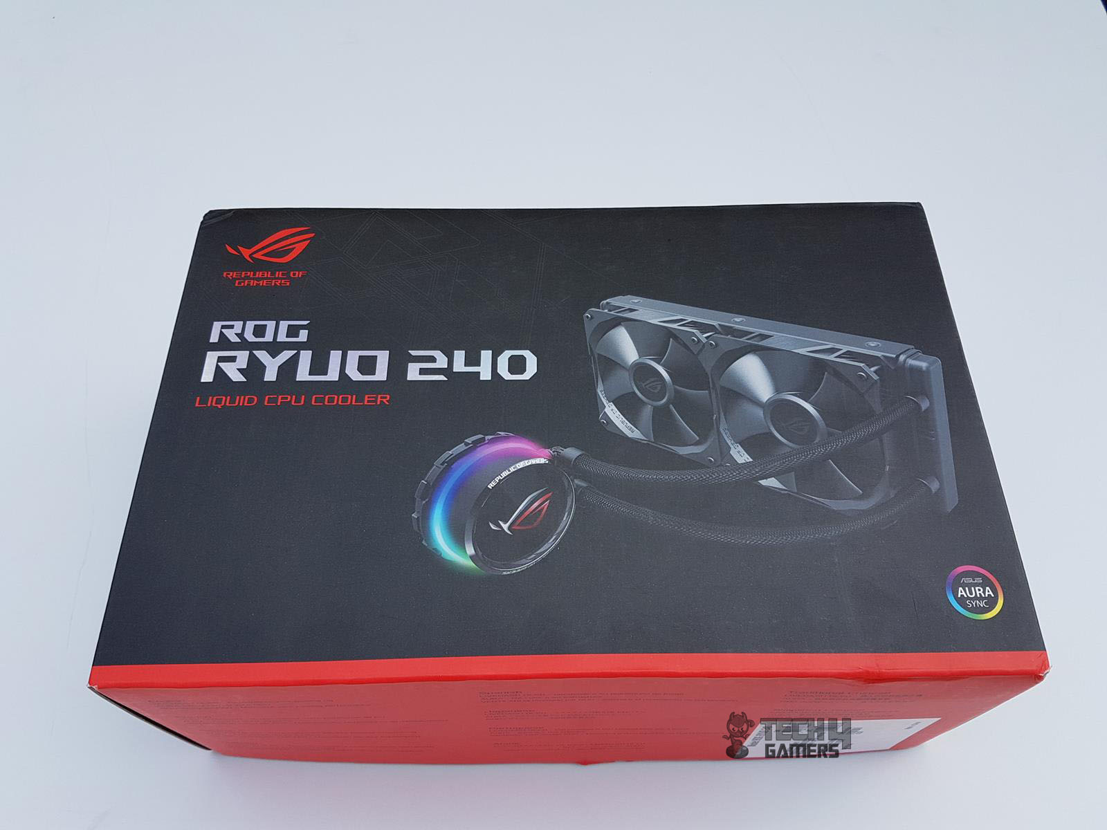 ASUS ROG Ryuo 240 CPU Liquid Cooler Review — Packaging