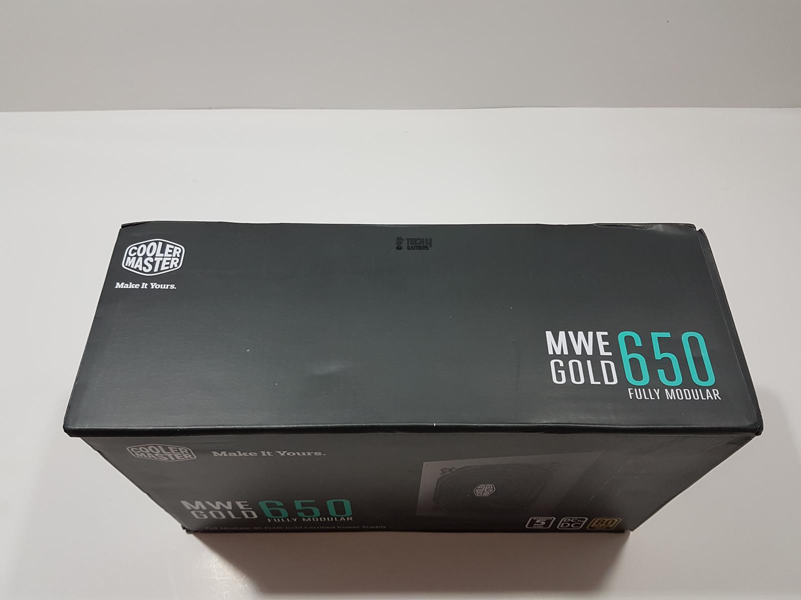 MWE GOLD 650W topside Packaging