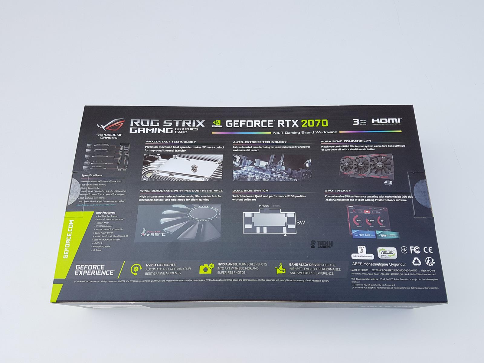 GeForce RTX 2070 Box