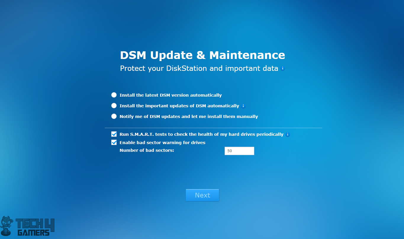 Synology DSM Update & Maintenance 