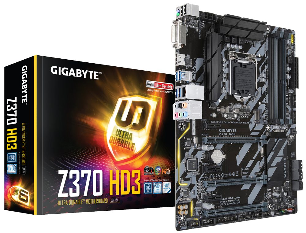 Gigabyte Ultra Durable Z370 HD3