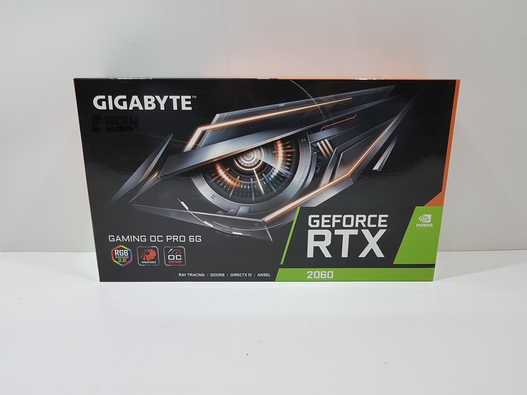 Gigabyte GeForce RTX 2060 Gaming Pro OC 6G — Packaging