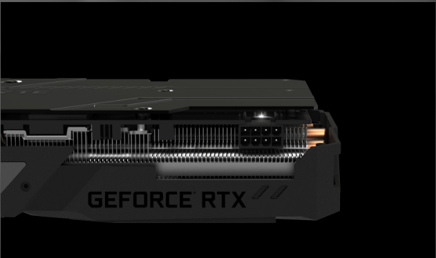 Gigabyte GeForce RTX 2060 Gaming Pro OC 6G — The smart power LED indicator