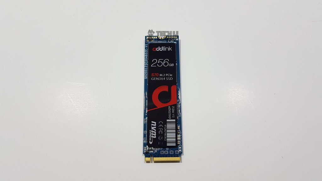 addlink S70 256GB M.2 PCIe NVMe SSD