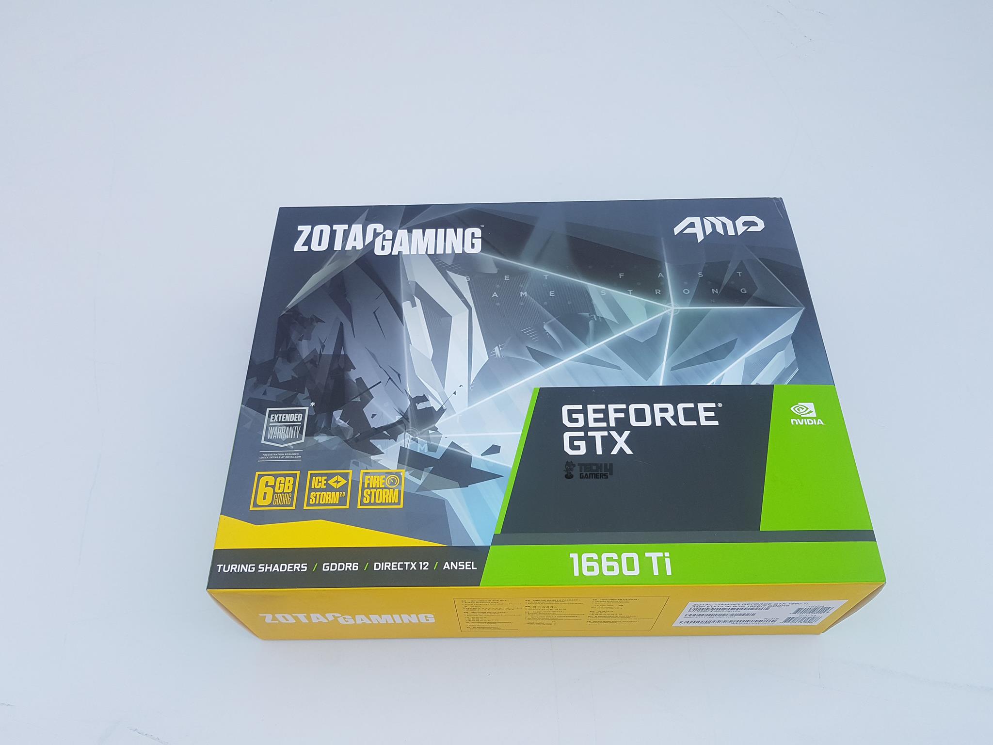ZOTAC GeForce GTX 1660 Ti Amp Edition — Packaging