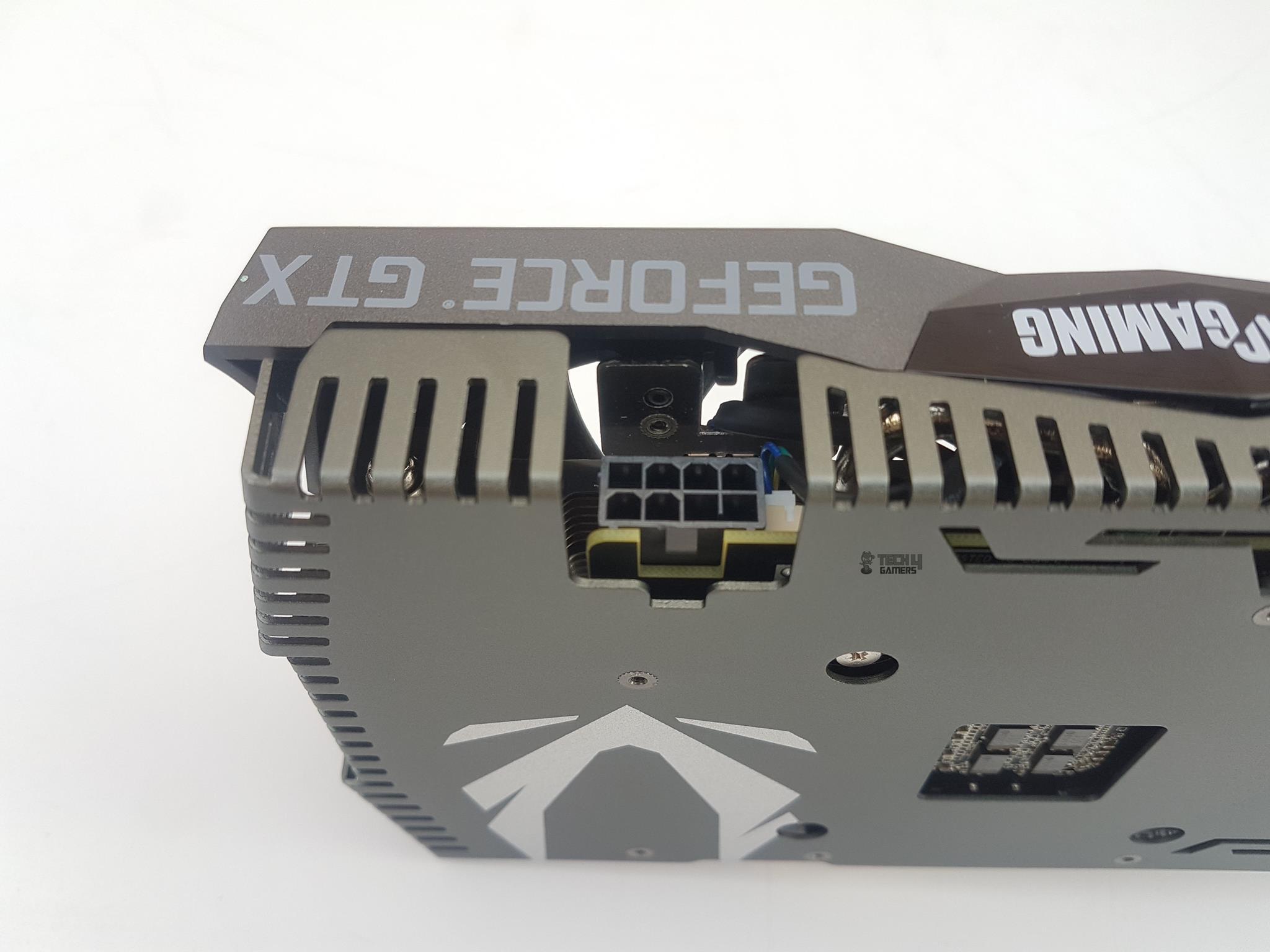 ZOTAC GeForce GTX 1660 Ti Amp Edition — 8-pin power connector