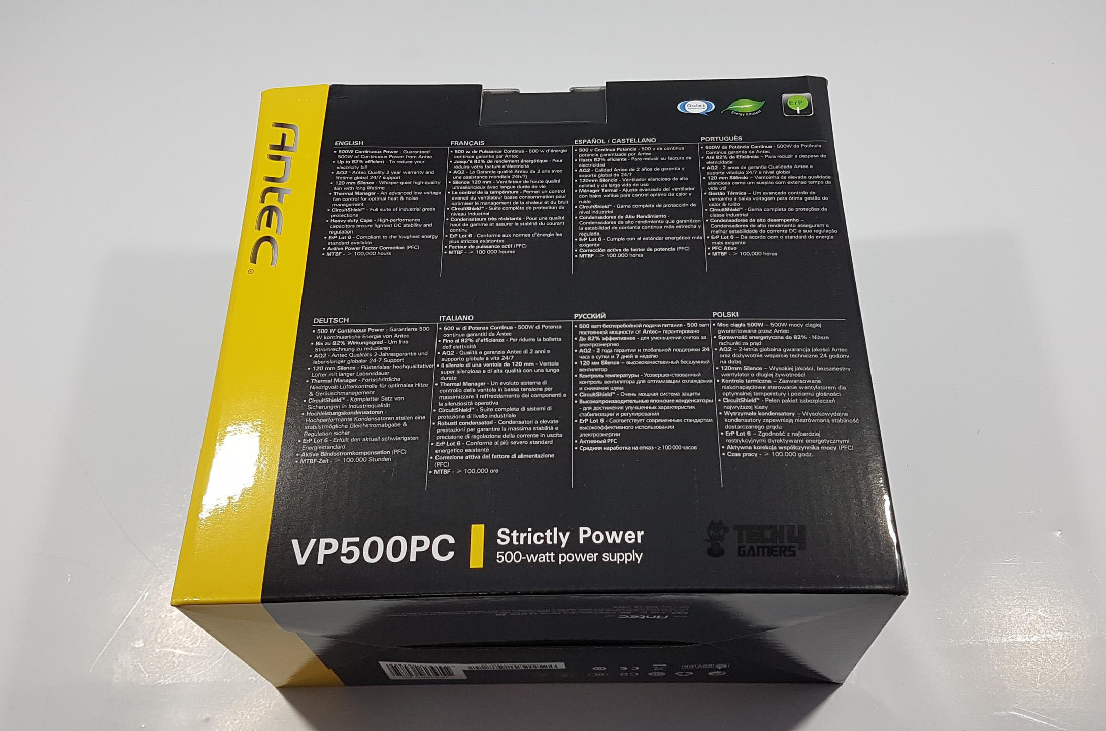 PV500PC Packaging 