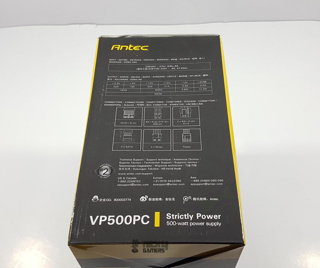 Alimentation PC ANTEC VP400PC 400W, En Bon état De Fonctionnement