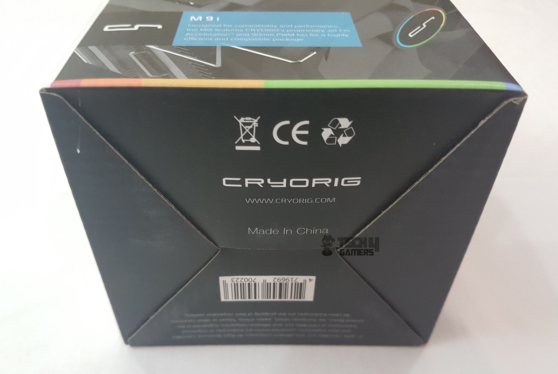 Cyrorig M9i Packaging bottom side