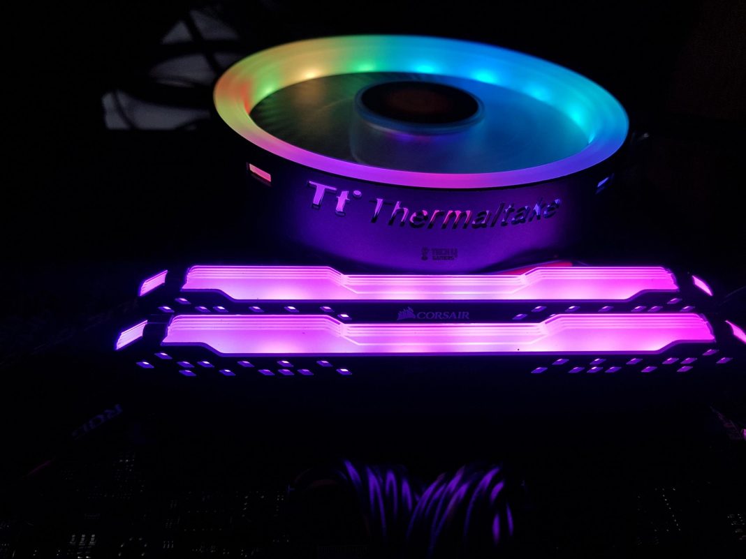 Thermaltake UX100 ARGB Lighting Low Profile CPU Cooler Review