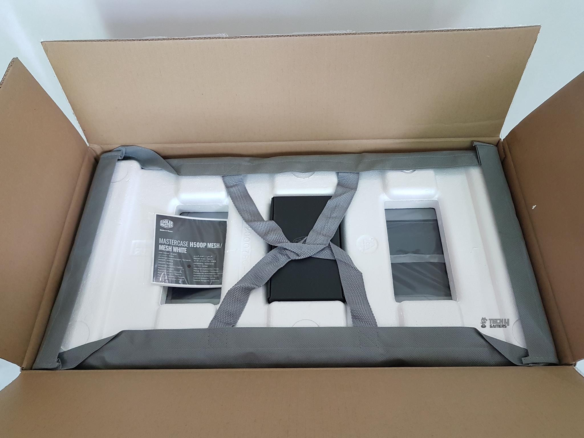 MasterCase H500P open box Packaging 