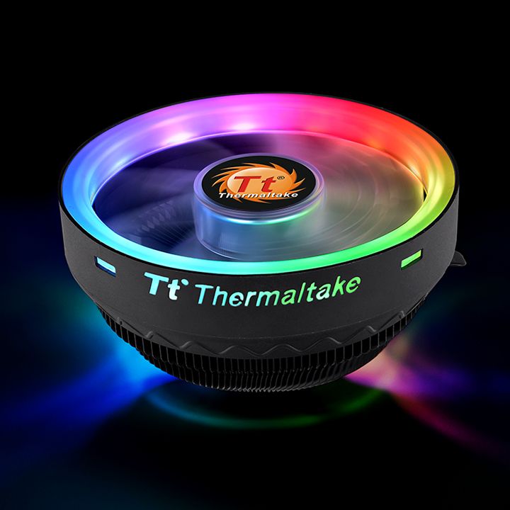Thermaltake Ux100 Argb Lighting Low Profile Cpu Cooler Review
