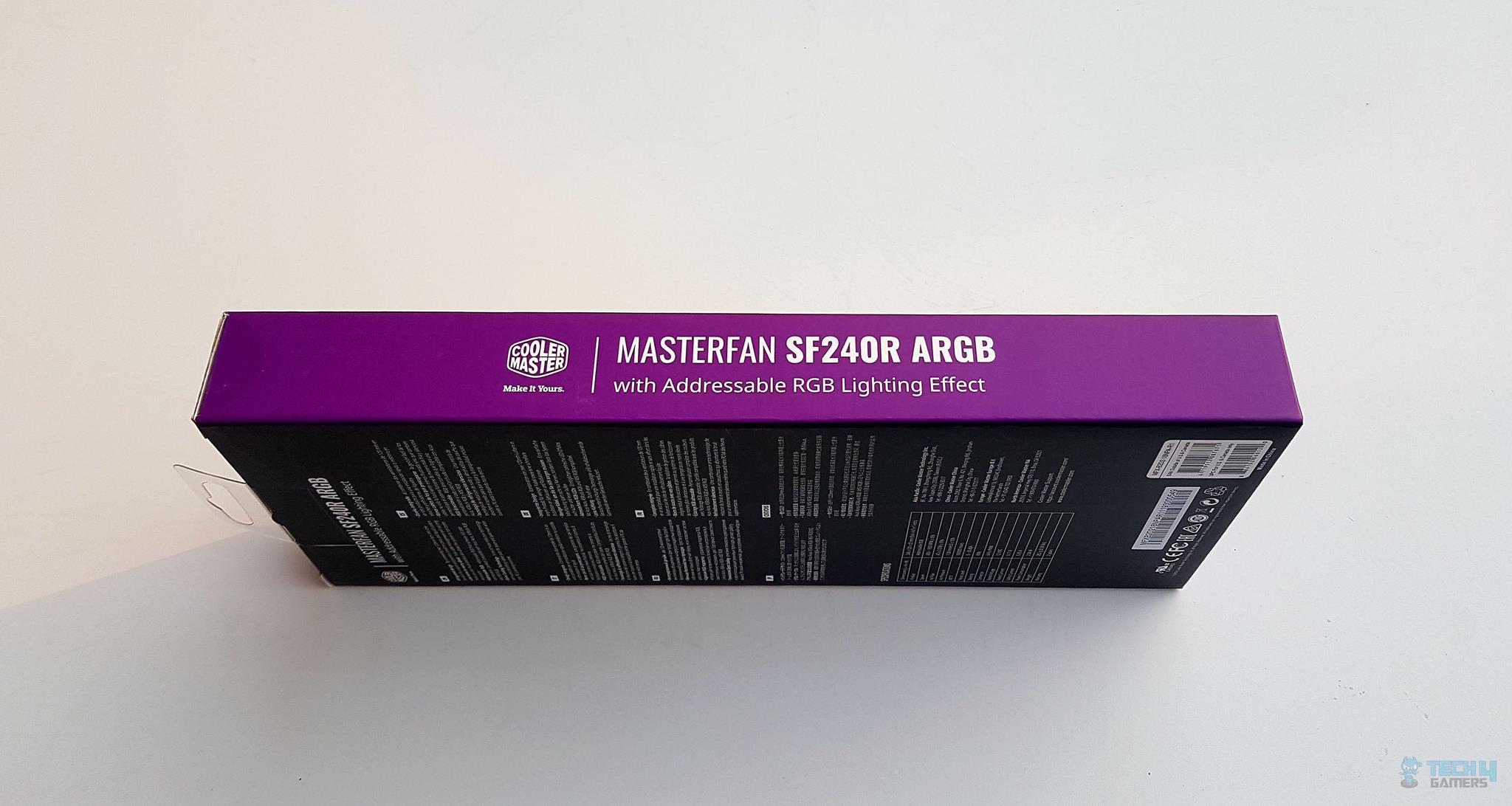MasterFan SF240R Packaging left side