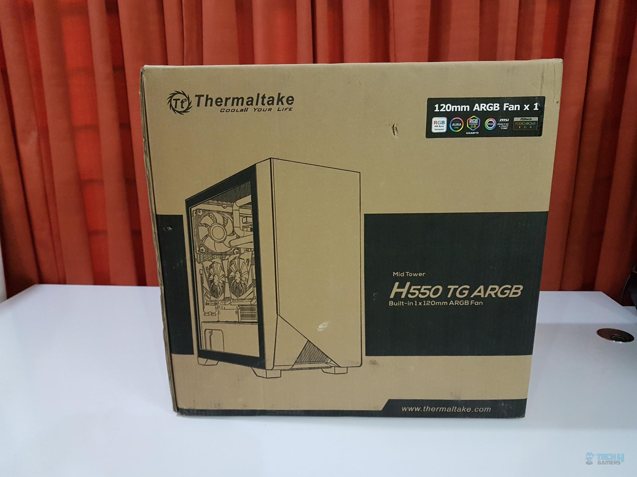 Thermaltake H550 Packaging 