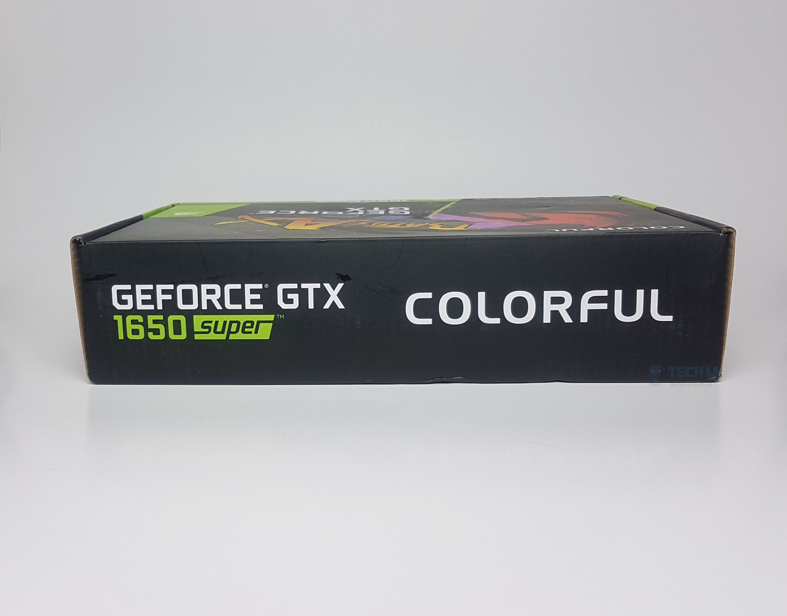 GEForce GTX 1650 Packaging Side logo