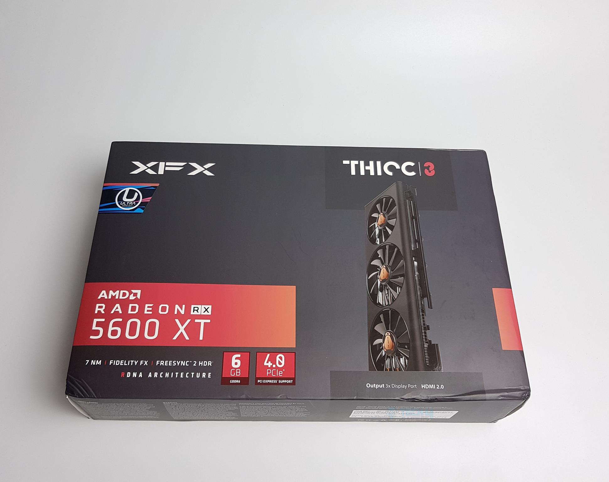 XFX AMD Radeon Packaging and Unboxing