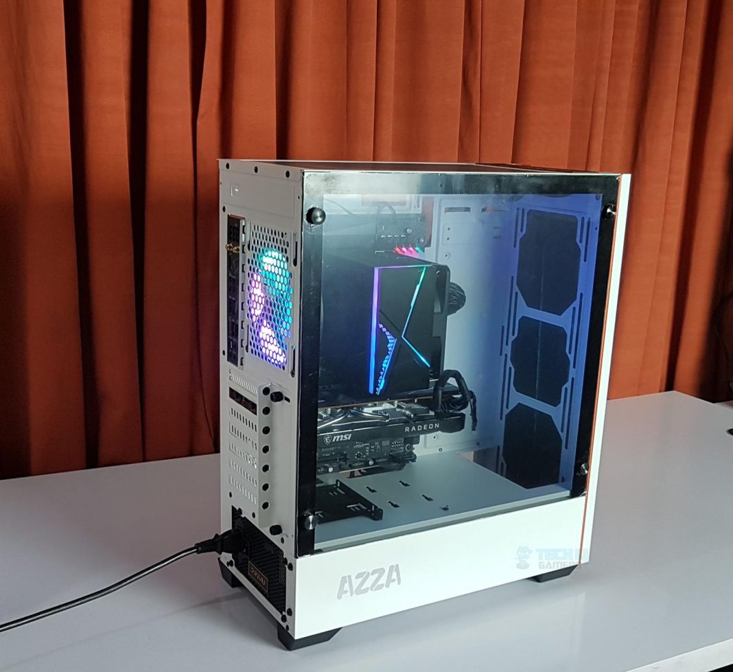 azza - sirius atx mid tower case