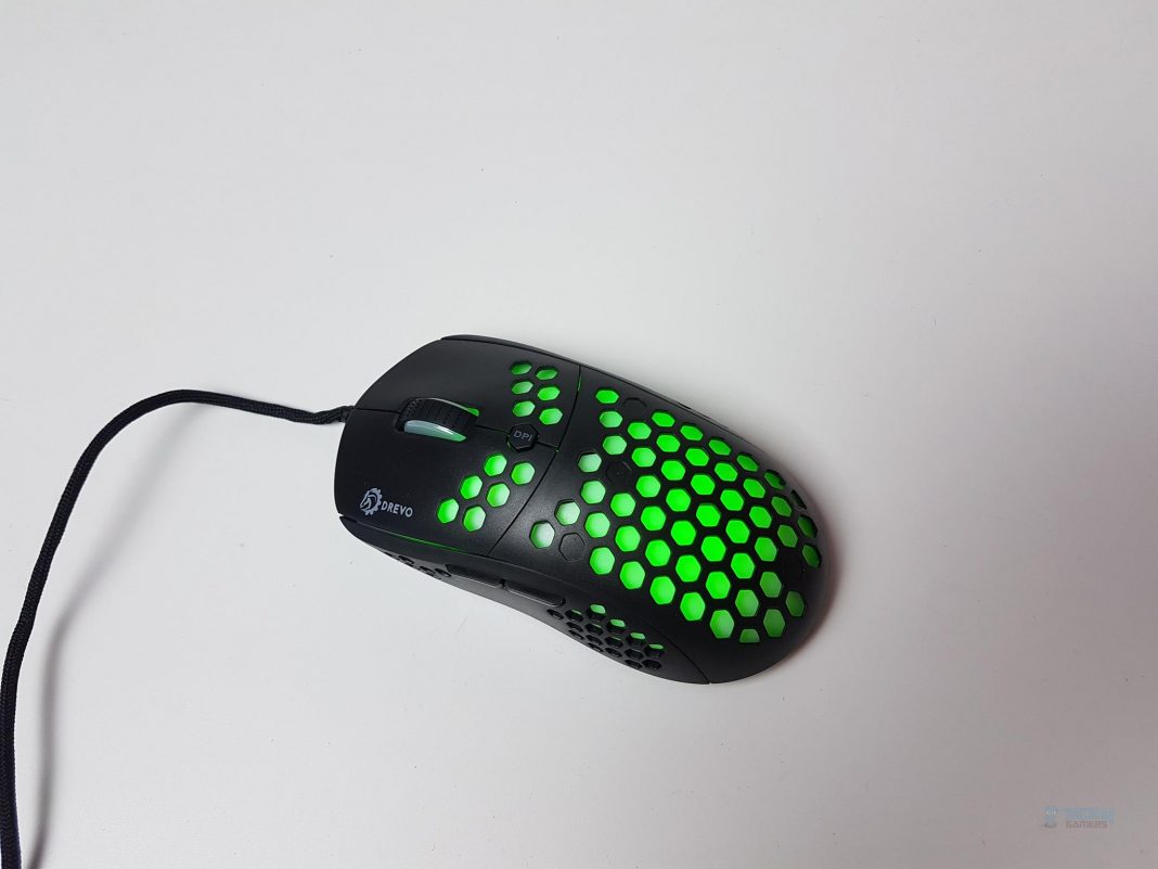 Falcon Wireless Mouse RGB Lighting green