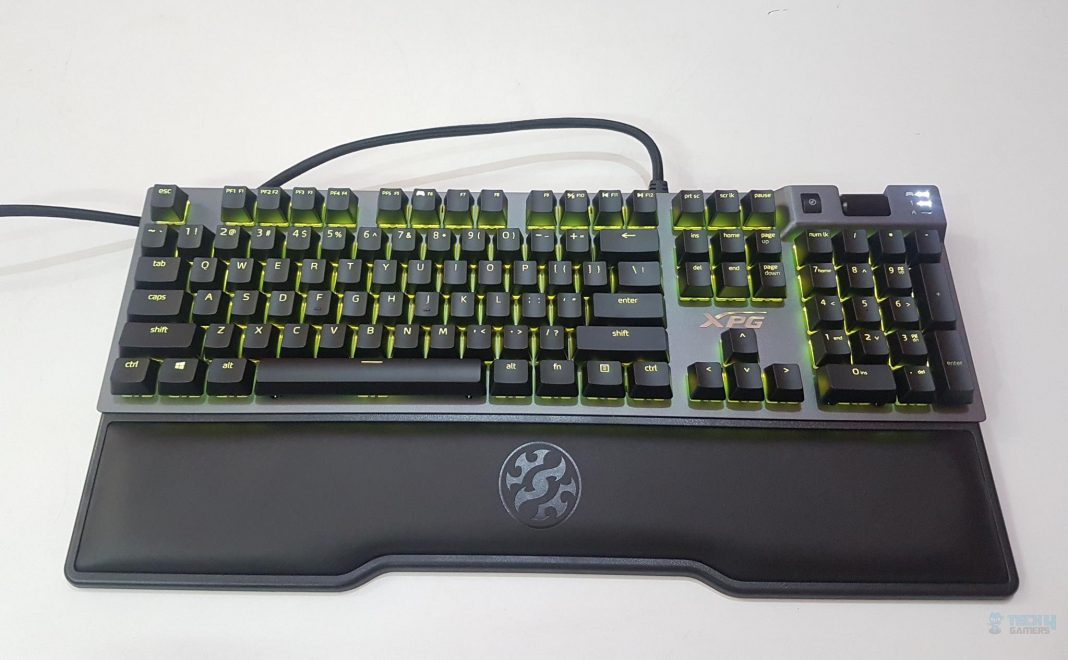 RGB lighting gaming keyboard
