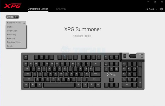 XPG SUMMONER Mechanical Gaming Keyboard