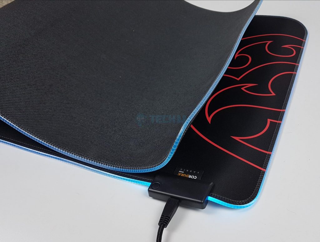 mouse pad front side Setup Guide