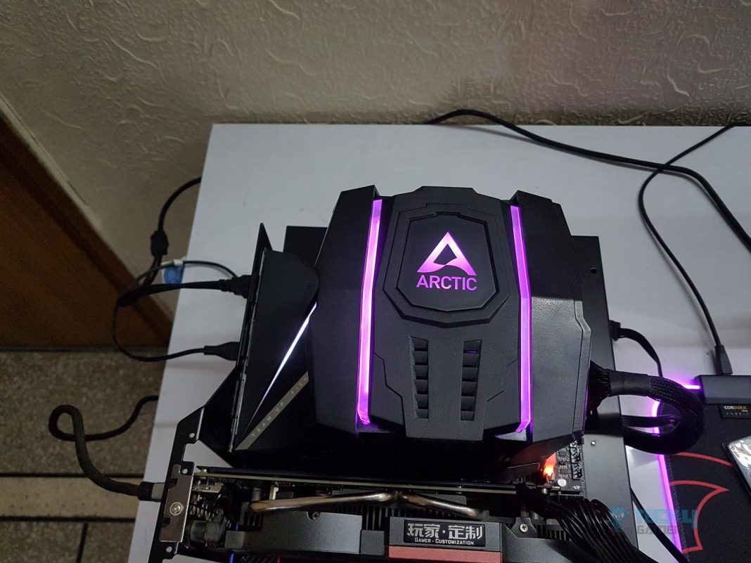 Arctic cooling freezer Purple A-RGB Lighting