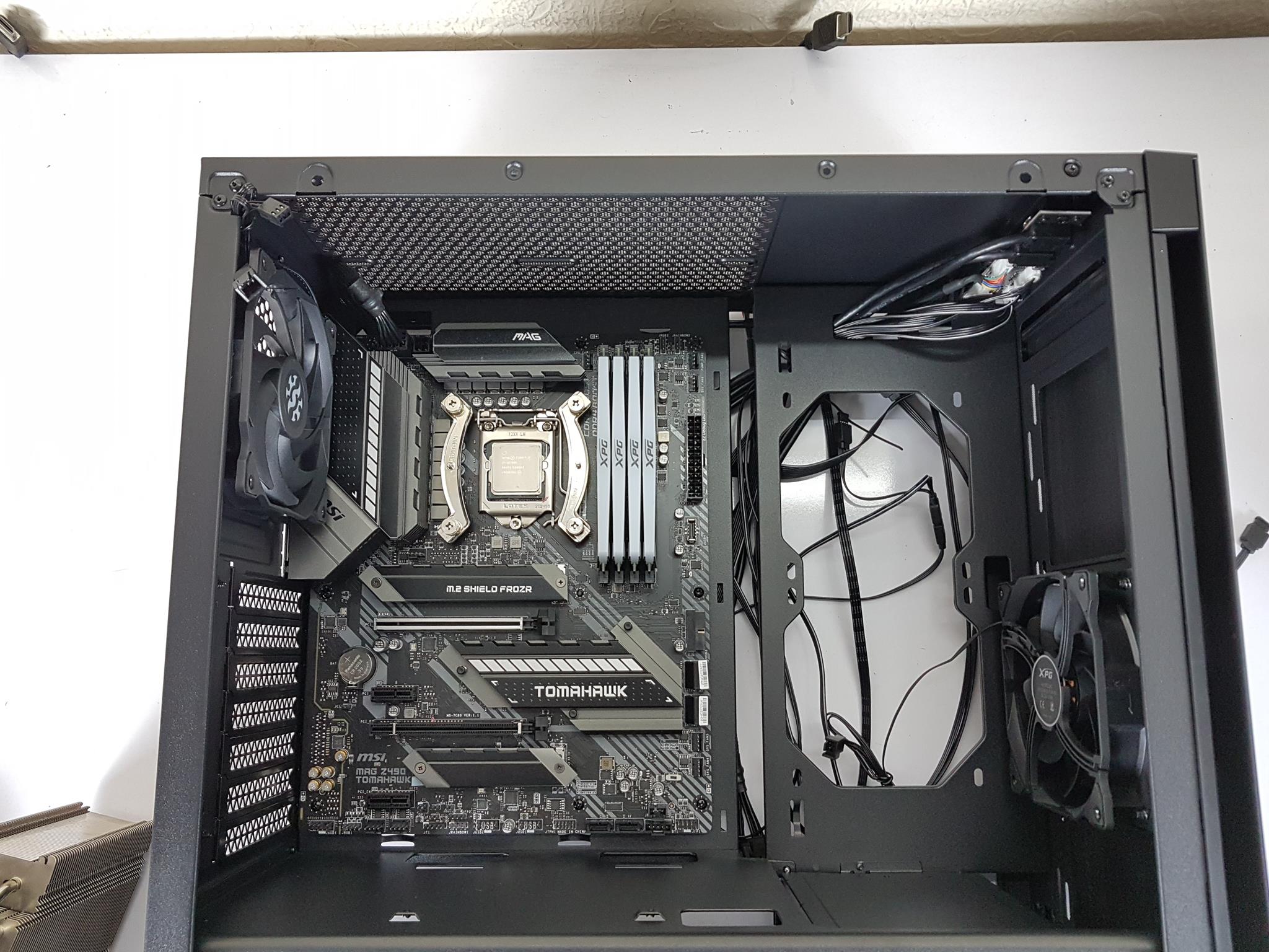 xpg case Test Build and Experience