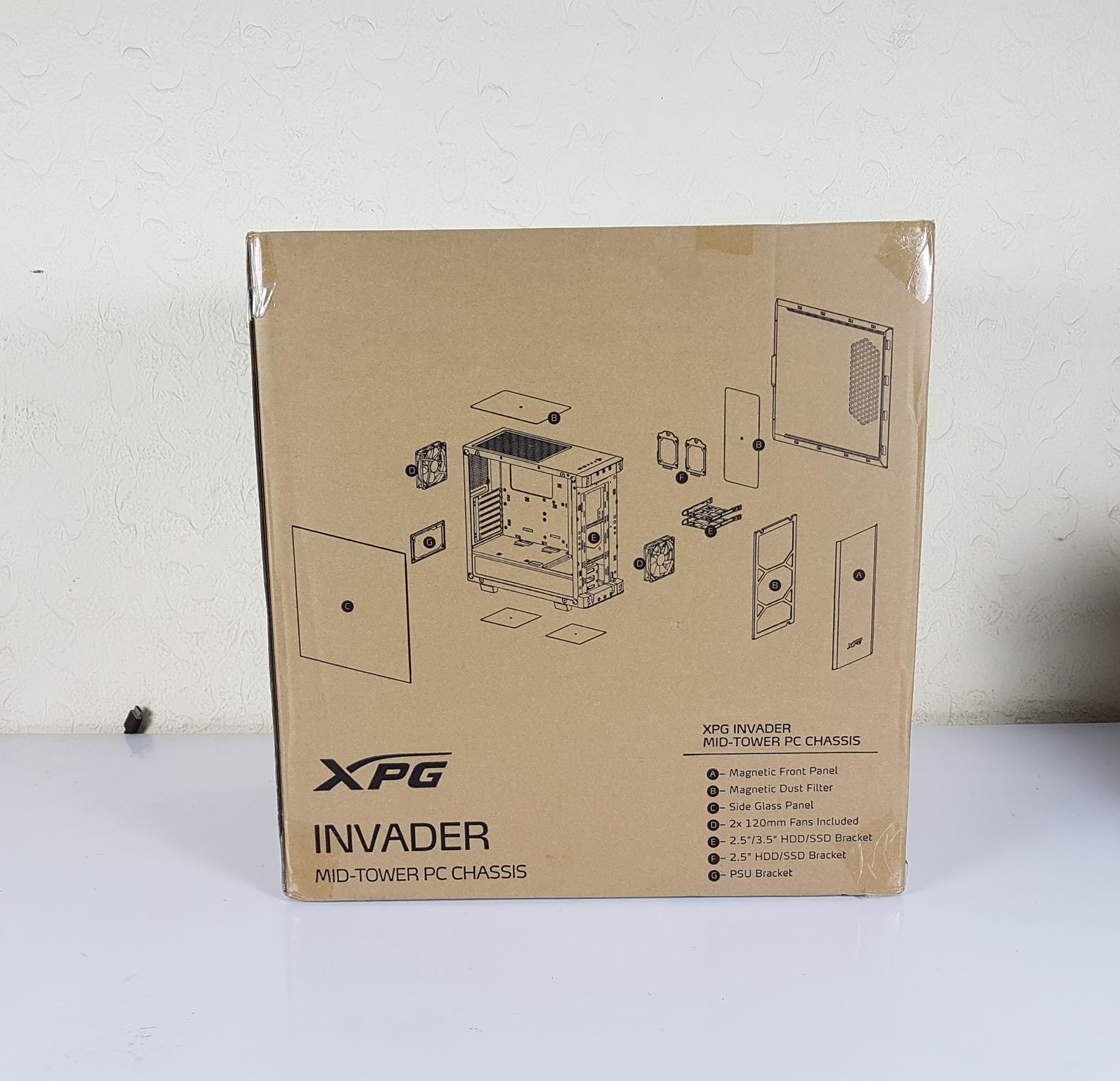 INVADER Packaging Side Box
