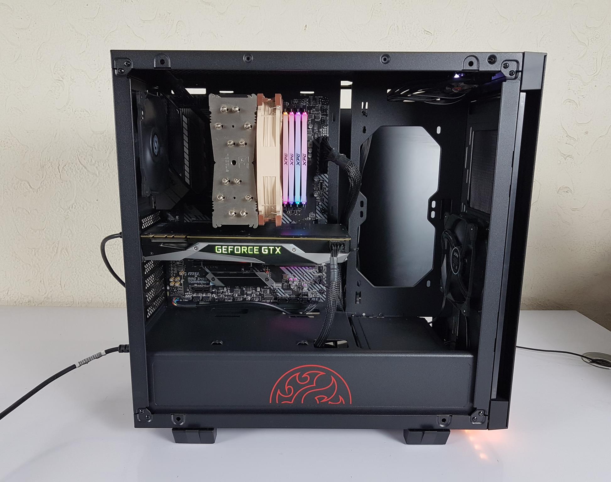 xpg case Test Build and Experience tight fit