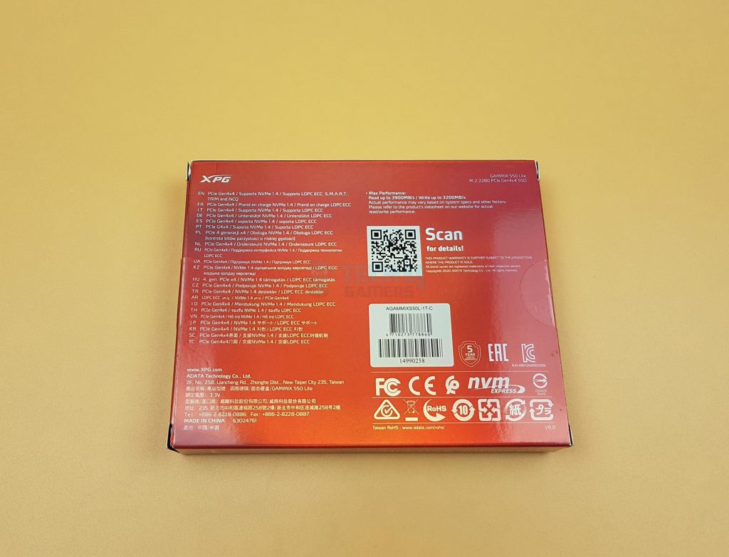 XPG Gammix S50 Lite Review: Unboxing + Benchmarks - Tech4Gamers