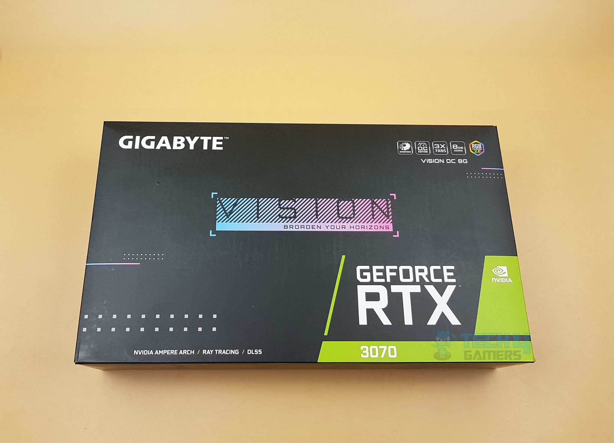 Gigabyte RTX 3070 Packaging