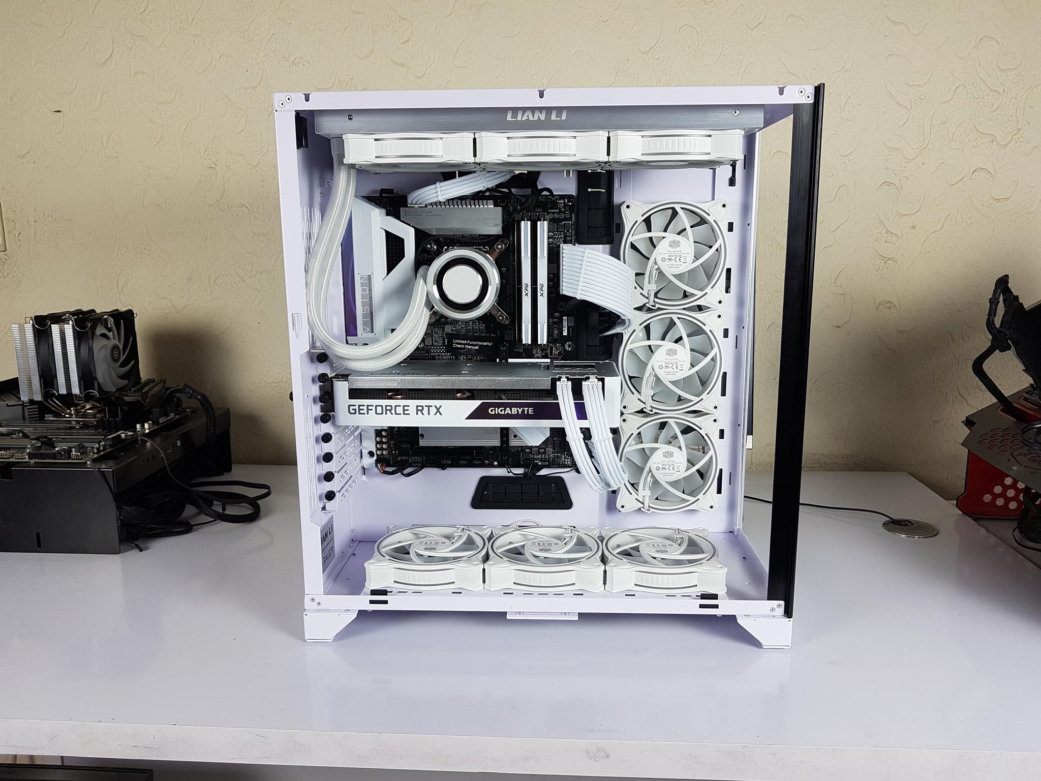 The final white build