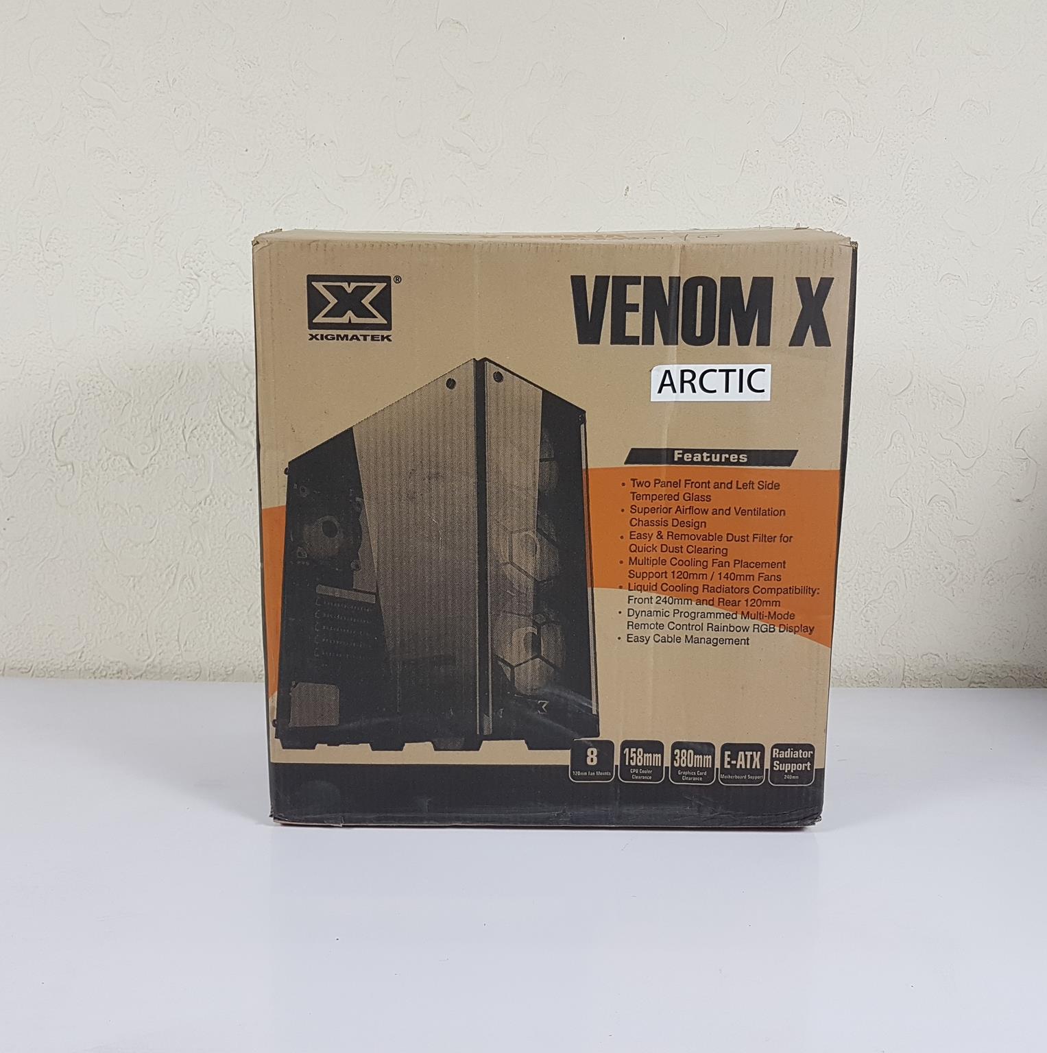 XIGMATEK VENOM Packaging and Unboxing
