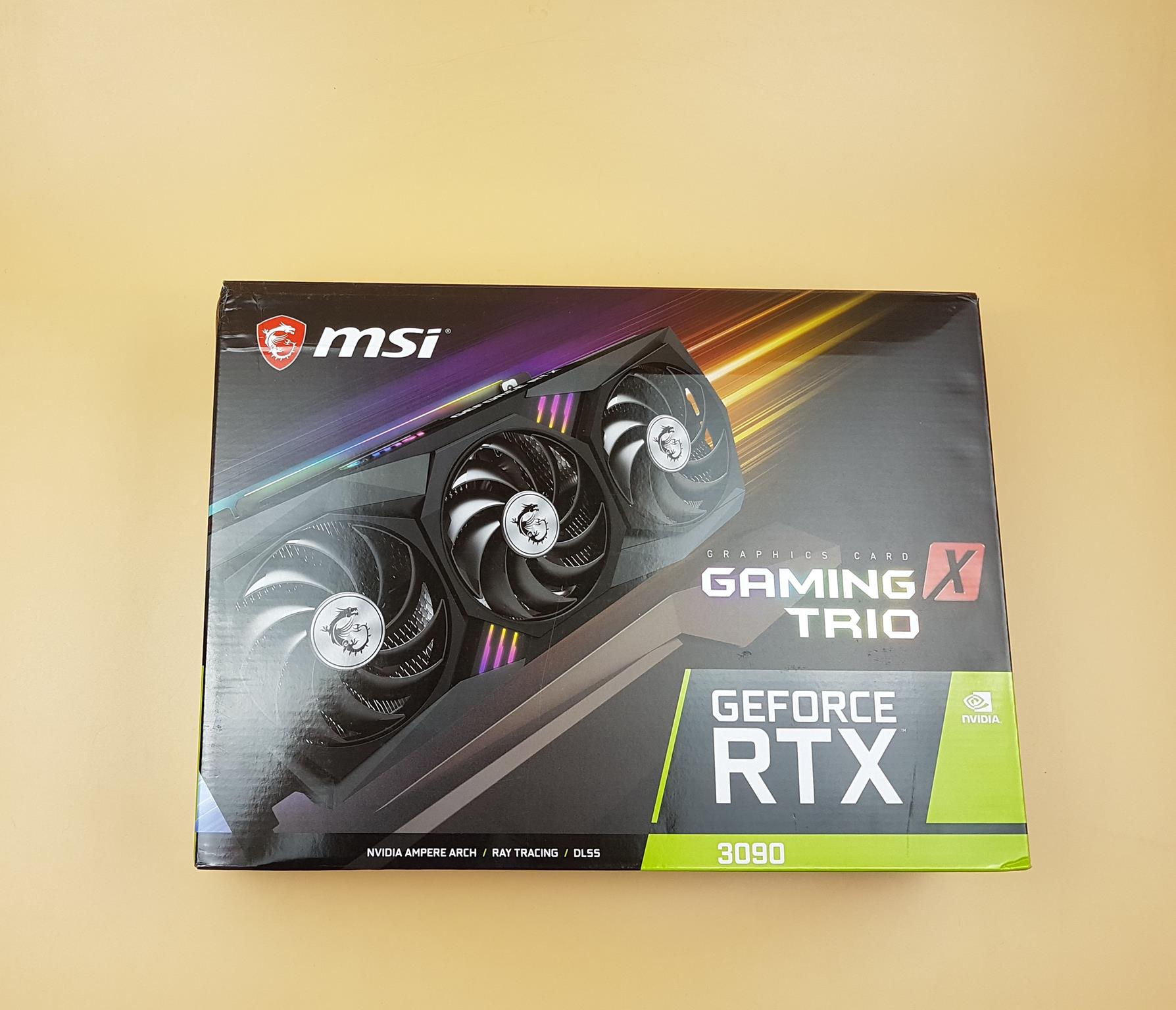 MSI RTX 3090 Packaging