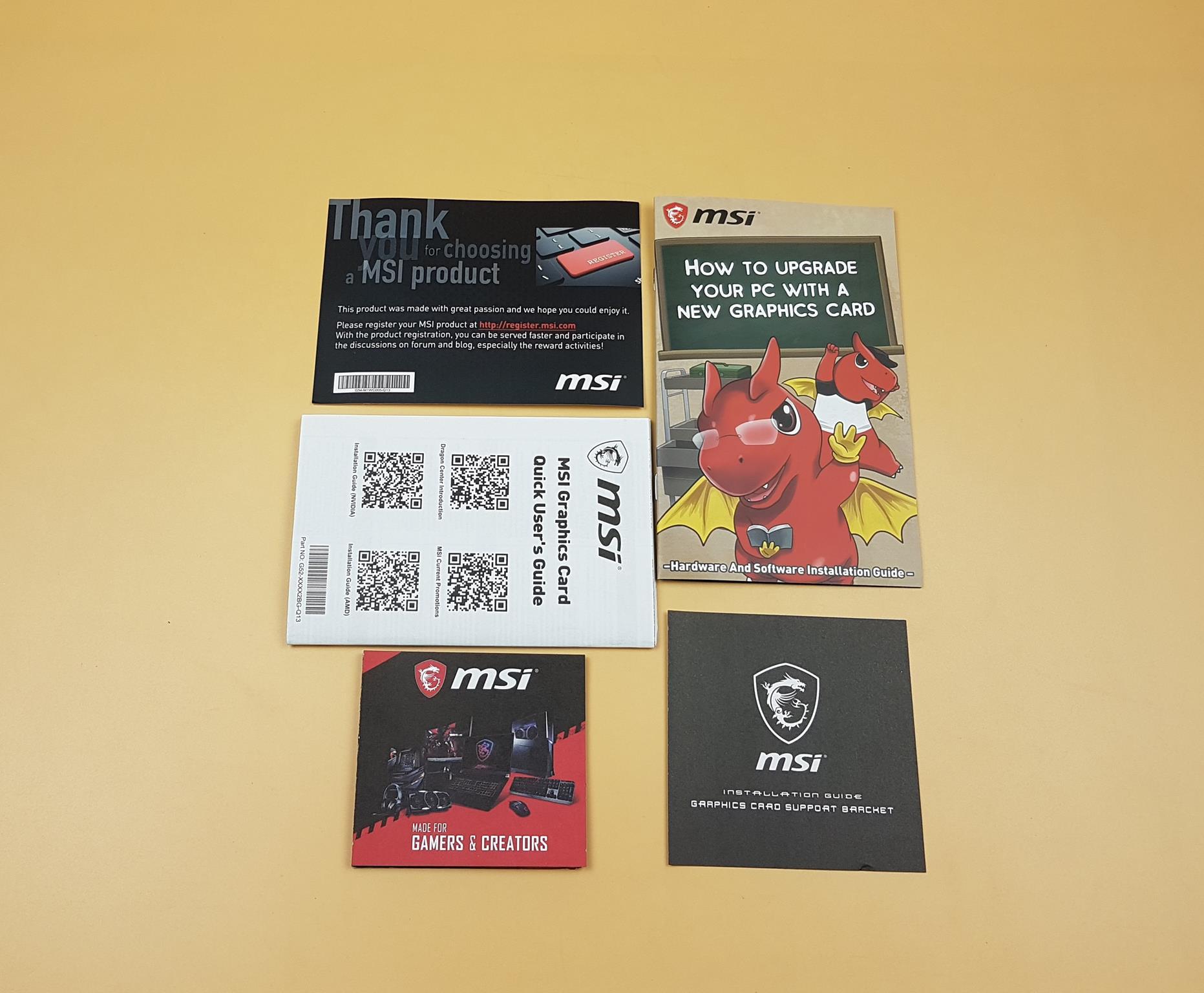 MSI RTX 3090 Box Contents