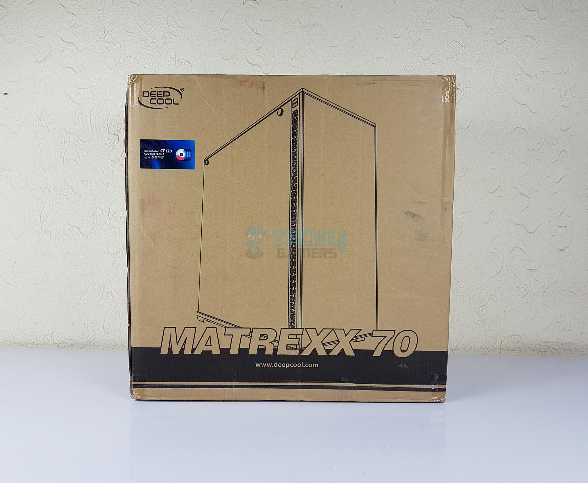 DeepCool MATREXX 70 ADD-RGB 3F — Packaging 