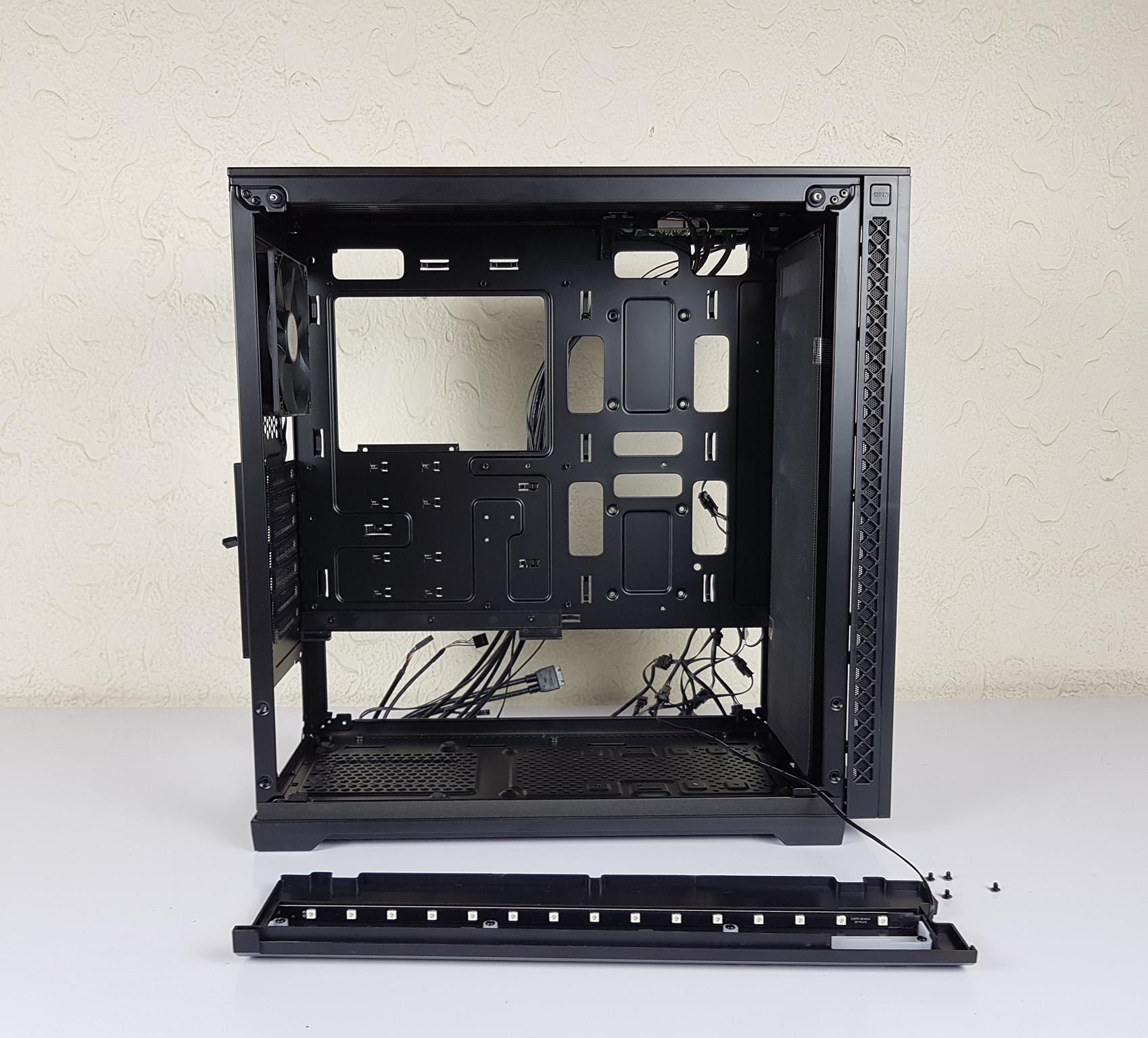 DeepCool MATREXX 70 ADD-RGB 3F — The size of the chassis