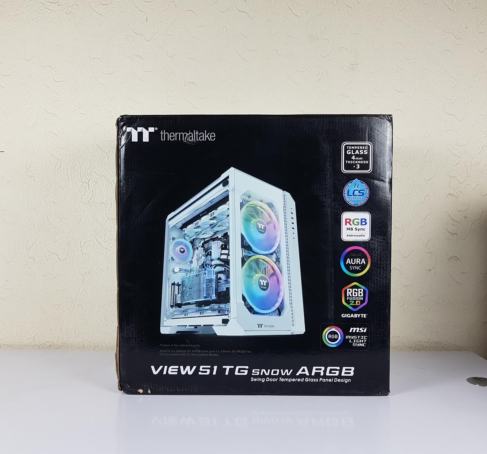 thermaltake view 51 Packaging and Unboxing