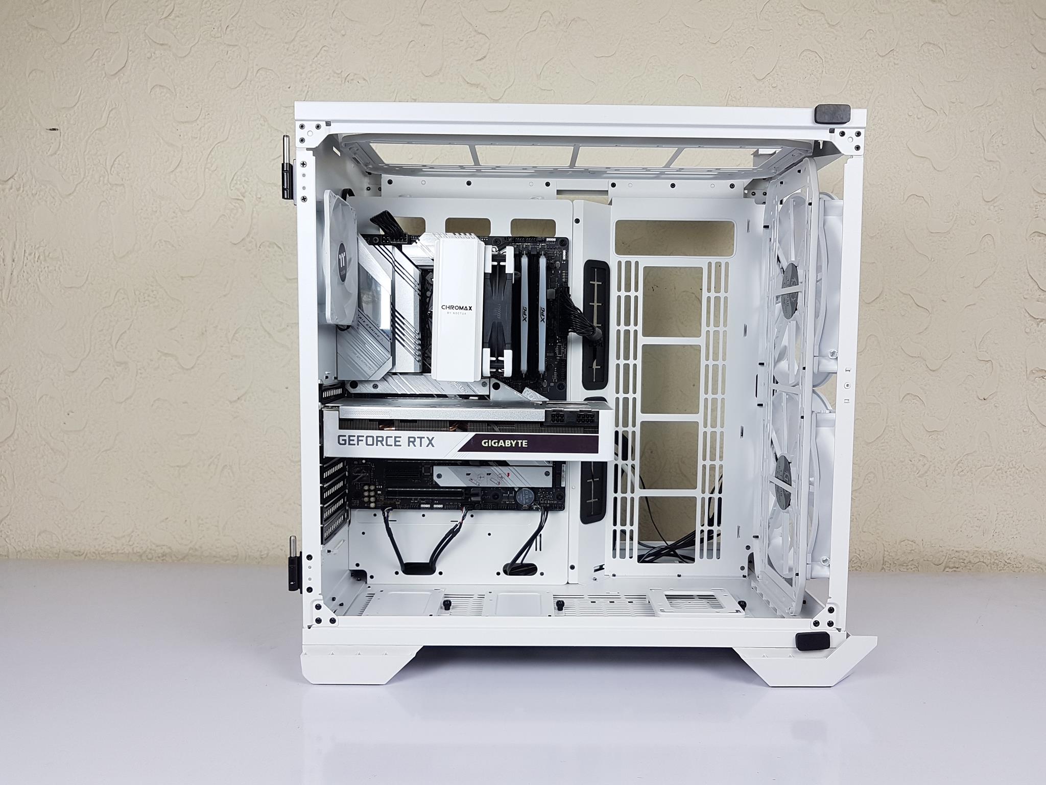 thermaltake view Test Build and Experience EPS connector