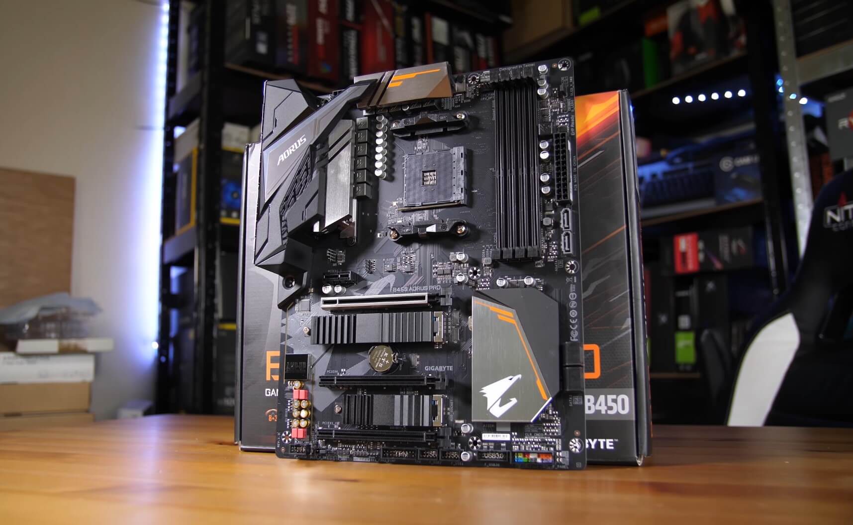 Gigabyte b450 aorus pro ryzen online 3600