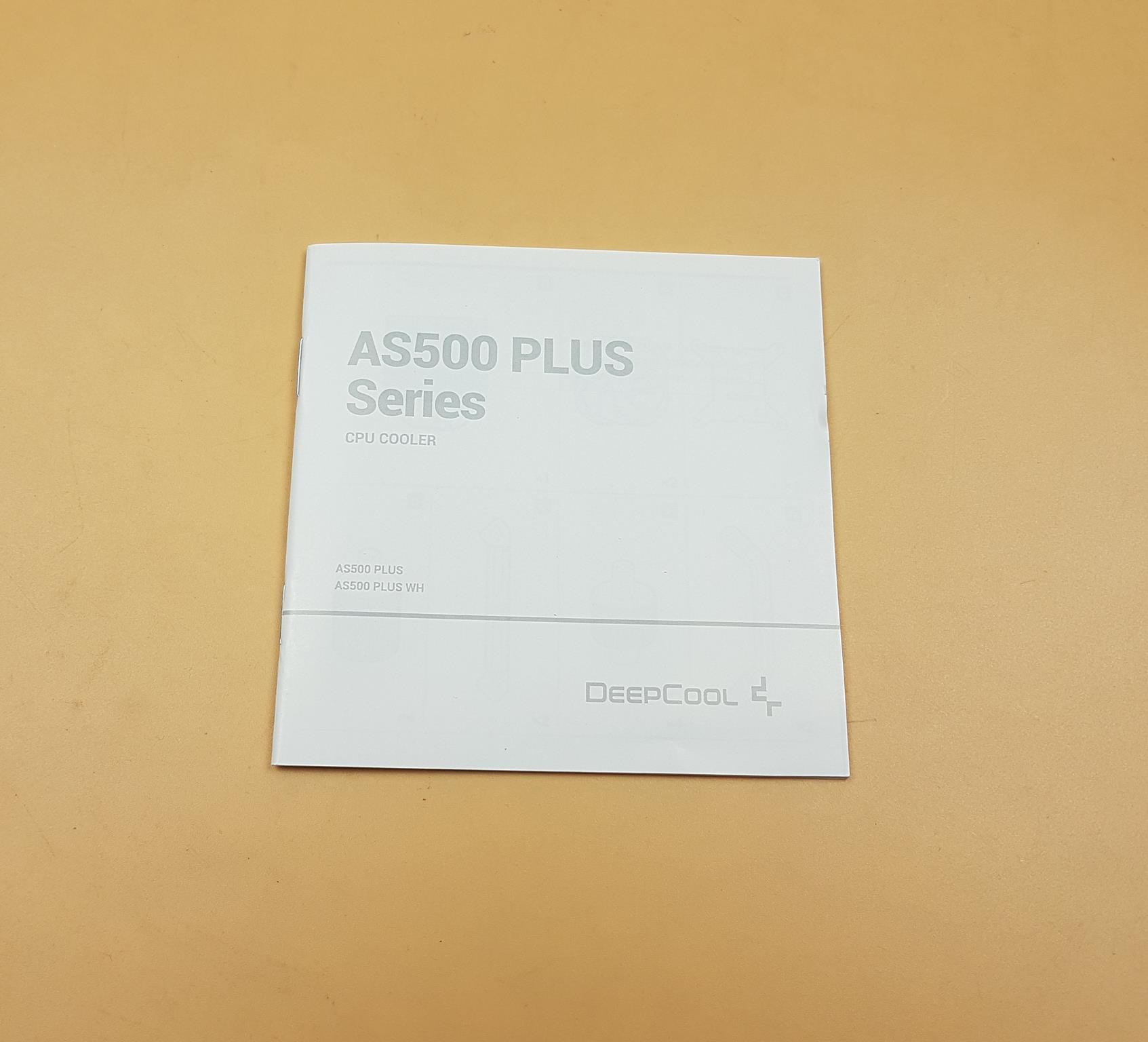 DeepCool AS500 Plus Manual 