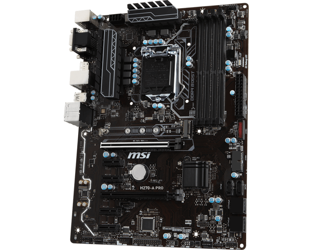MSI H270-A PRO (6x PCIe Slots)