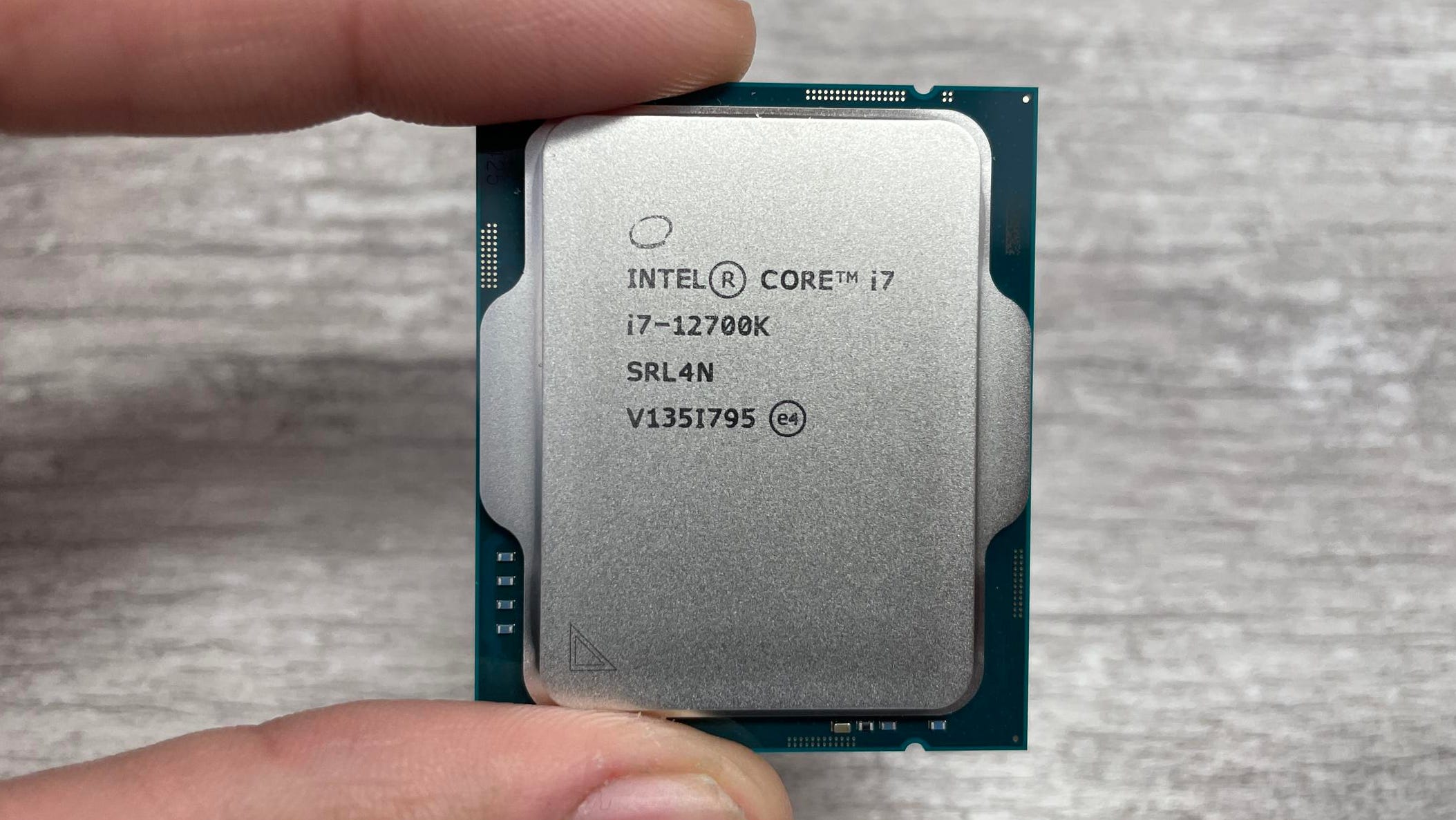 Alder Lake Intel Core i7-12700K