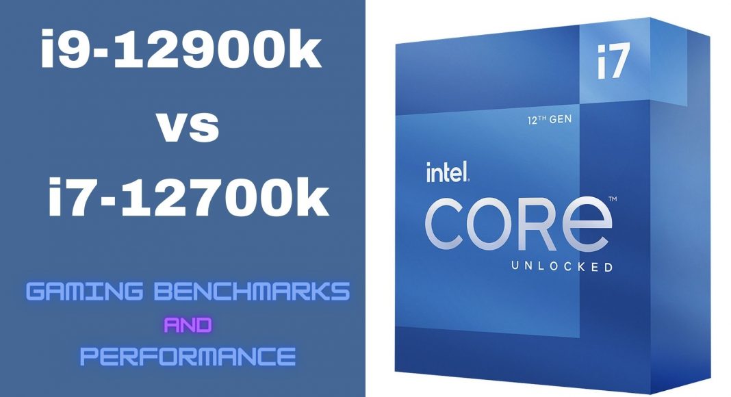 i9-12900k vs i7-12700k