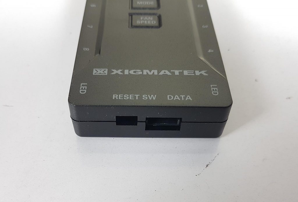 Xigmatek X7 RGB Controller Ports