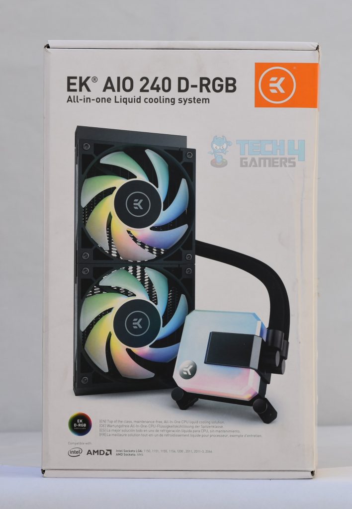 EK AIO 240 D-RGB Box Front