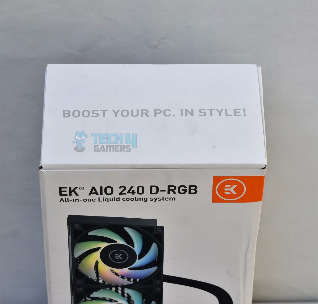 EK AIO 240 D-RGB Box Top