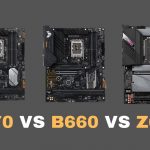 B660 vs Z690 vs H670