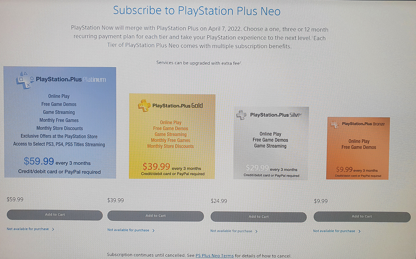 Sony PlayStation Plus Neo Leaked Picture