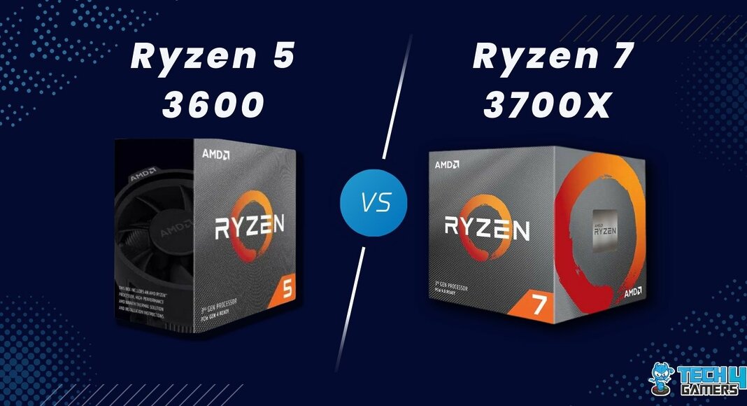 Ryzen 5 3600 Vs Ryzen 7 3700x In 2024